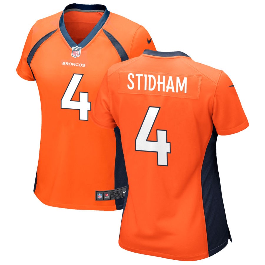 Jarrett Stidham Denver Broncos Nike Women's Game Jersey - Orange